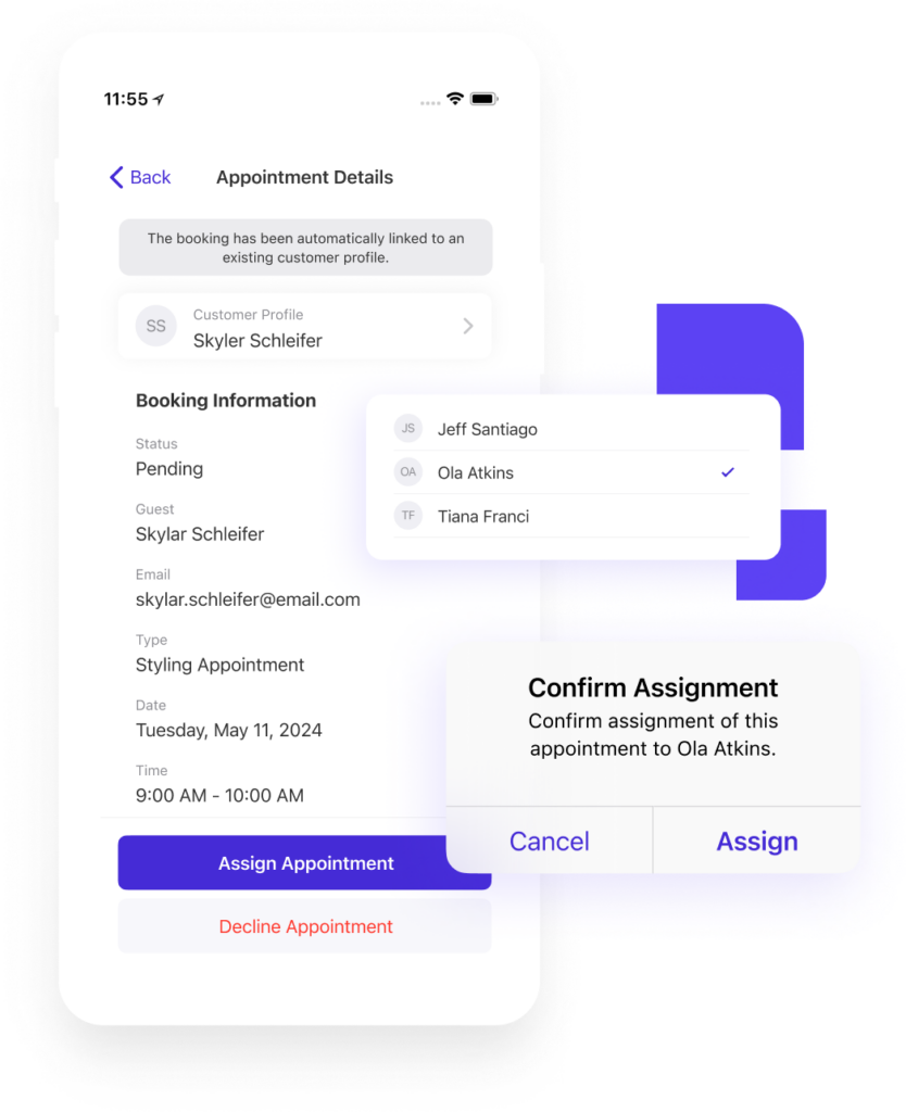 Appointments Flexible Scheduling