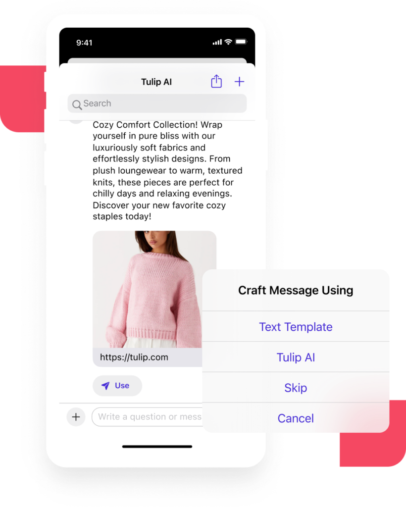 Messaging AI productshot
