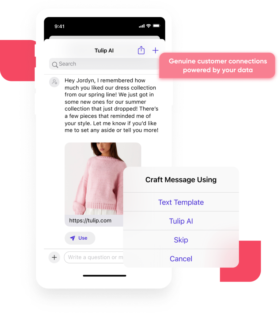 Craft the right message, every time