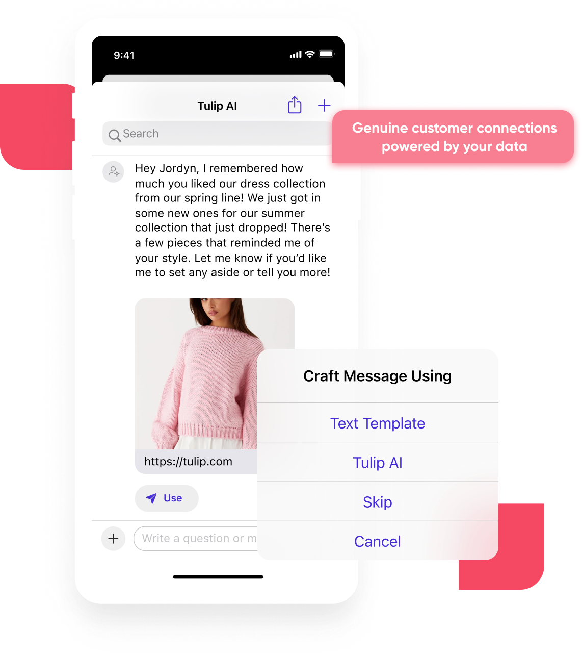 Craft the right message, every time