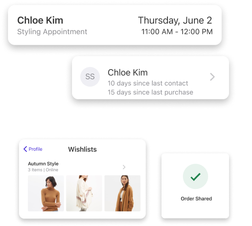 Rich customer profiles